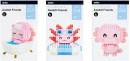 Mini-Blocks-Animal-Series-Axolotl-Friends-Assorted Sale