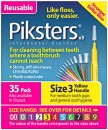 Piksters-Interdental-Brushes-Size-3-Yellow-Handle-35-Pack Sale