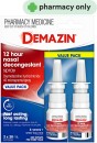 Demazin-12-Hour-Nasal-Decongestant-Spray-2-x-20mL Sale