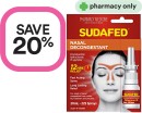 Save-20-on-Selected-Sudafed-Products Sale
