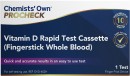 Chemists-Own-Procheck-Vitamin-D-Rapid-Test-Cassette-Fingerstick-Whole-Blood-1-Pack Sale