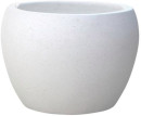 Northcote-Pottery-Precinct-Lite-31cm-Terrazzo-Look-Moon-Bowl-Pot-in-White Sale