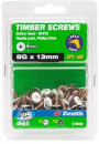 Zenith-8G-x-13mm-Button-Head-Screws-in-White-Pack-of-100 Sale
