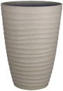 Eden-Wavy-40cm-Tall-Planter-in-Sandstone Sale