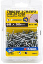 Zenith-6G-x-30mm-Zinc-Plated-Countersunk-Head-Timber-Screws-Pack-of-100 Sale