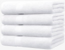 Linenova-1370mm-x-680mm-Cotton-Bath-Towels-in-White-Pack-of-4 Sale