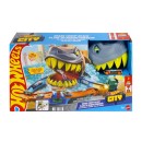 Hot-Wheels-City-Shark-Chomp-Beach-Playset-164-Scale-Die-Cast-Toy-Car Sale