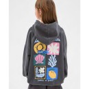 Australian-Cotton-Blend-Fashion-Washed-Hooded-Jumper-Charcoal Sale