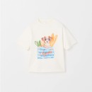 Australian-Cotton-French-Terry-T-Shirt-Dog-Cream Sale