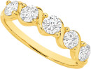 Alora-9ct-Gold-Lab-Grown-Diamond-Twist-Ring Sale