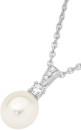 Sterling-Silver-Pearl-Cubic-Zirconia-Pendant Sale