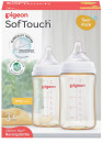 Pigeon-SofTouch-PPSU-Baby-Bottle-3-Months-2-x-240ml Sale