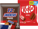 Nestl-KitKat-Snickers-or-Milkybar-Fun-Size-11-Pack-Selected-Varieties Sale