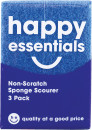 Happy-Essentials-Non-Scratch-Sponge-Scourer-3-Pack Sale