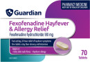 Guardian-Fexofenadine-Hayfever-Allergy-Relief-70-Tablets Sale