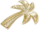 Brass-Palm-Trinket-Tray Sale