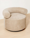 Halo-Swivel-Lounge-Chair-Cream Sale