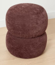 Curve-Ottoman-Burgundy Sale