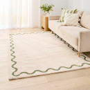 Olive-Wave-Rug-Large-235cm-x-160cm Sale