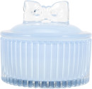 Blue-Bow-Lid-Glass-Candle Sale