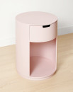 Chloe-Bedside-Table-Pink Sale