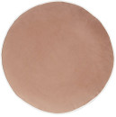 40cm-Velvet-Round-Cushion-Mocha Sale