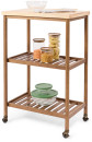 Wood-Look-Kitchen-Trolley Sale