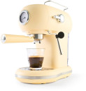 Retro-Espresso-Coffee-Machine-Yellow Sale