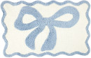 Bow-Bath-Mat-Blue Sale