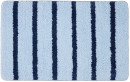 Memory-Foam-Bath-Mat-Blue-Stripe Sale