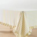 Extra-Large-Yellow-Stripe-Tablecloth Sale