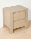 Tide-2-Drawer-Bedside-Table-Oak Sale