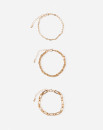 3-Pack-Chain-Bracelets-Gold-Tone Sale