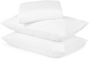 Stonewashed-Cotton-Sheet-Set-King-Bed-White Sale