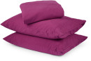 Stonewashed-Cotton-Sheet-Set-Queen-Bed-Berry Sale