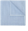 Chevron-Cotton-Bath-Towel-Blue Sale