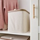 Linen-Look-Walnut-Look-Tall-Box Sale