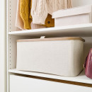 Linen-Look-Walnut-Look-Rectangle-Box Sale