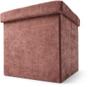 Square-Storage-Ottoman-Burgundy Sale