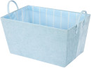 Tapered-Chenille-Basket-Blue Sale