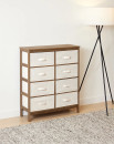 8-Drawer-Walnut-Look-Chest Sale