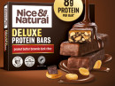 NEW-Nice-Natural-Peanut-Butter-Brownie-Dark-Choc-Deluxe-Protein-Bars-5-Pack Sale
