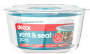 Dcor-Vent-Seal-Glass-Leakproof-Round-Container-500mL Sale