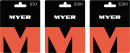 10-BONUS-VALUE-When-You-Purchase-Myer-Gift-Cards Sale