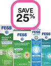 Save-25-on-Selected-FESS-Products Sale