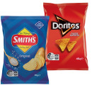 Doritos-Corn-Chips-Smiths-Crinkle-Cut-or-Twisties-45g-Selected-Varieties Sale