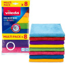 Vileda-Colours-Microfibre-Cloths-Pack-of-8 Sale