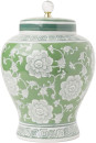 Heritage-Hand-Painted-Ginger-Jar-32cm-Green Sale