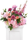Simply-Pink-Floral-Plinth-Piece-35cm-HIRE-Ea Sale