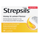 Strepsils-Lozenges-Honey-Lemon-Pk-36 Sale